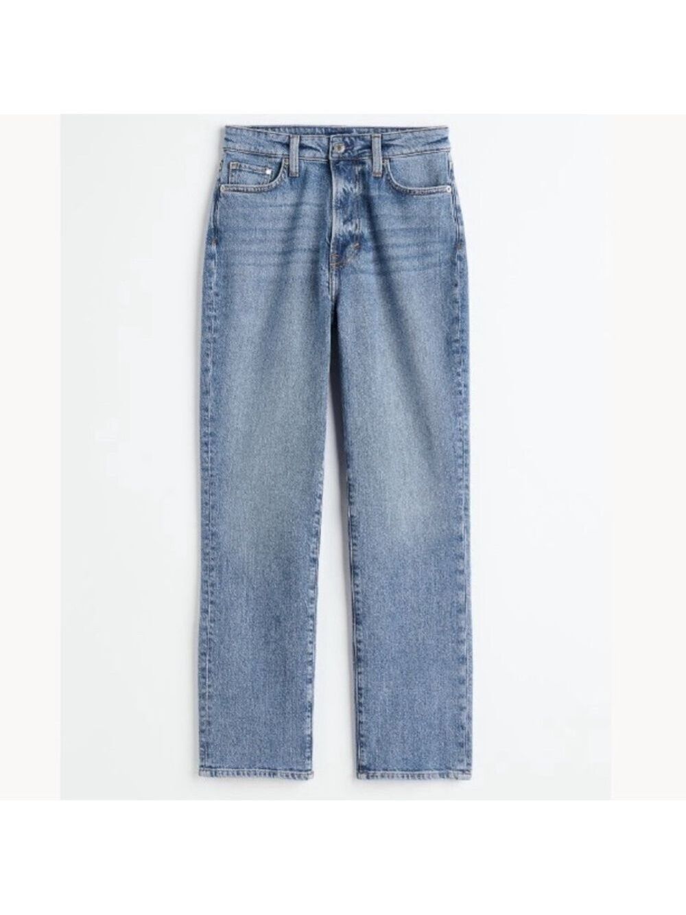 H&M Vintage Mom Jeans - Ultra High Waist Ankle Length